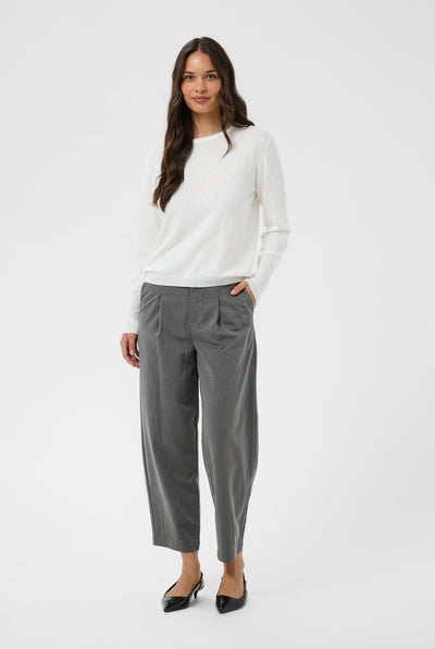 KAlizza Argyle Pullover LS Chalk - 110602 - 10512268 Thumbnail
