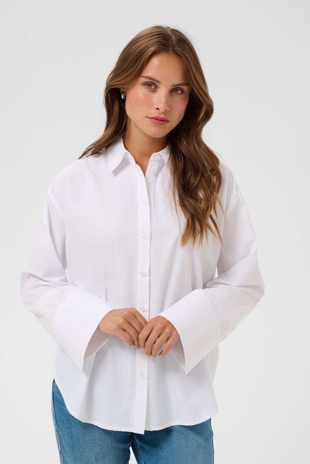 KAkiki Lace Shirt Optical White - 110601 - 10512274
