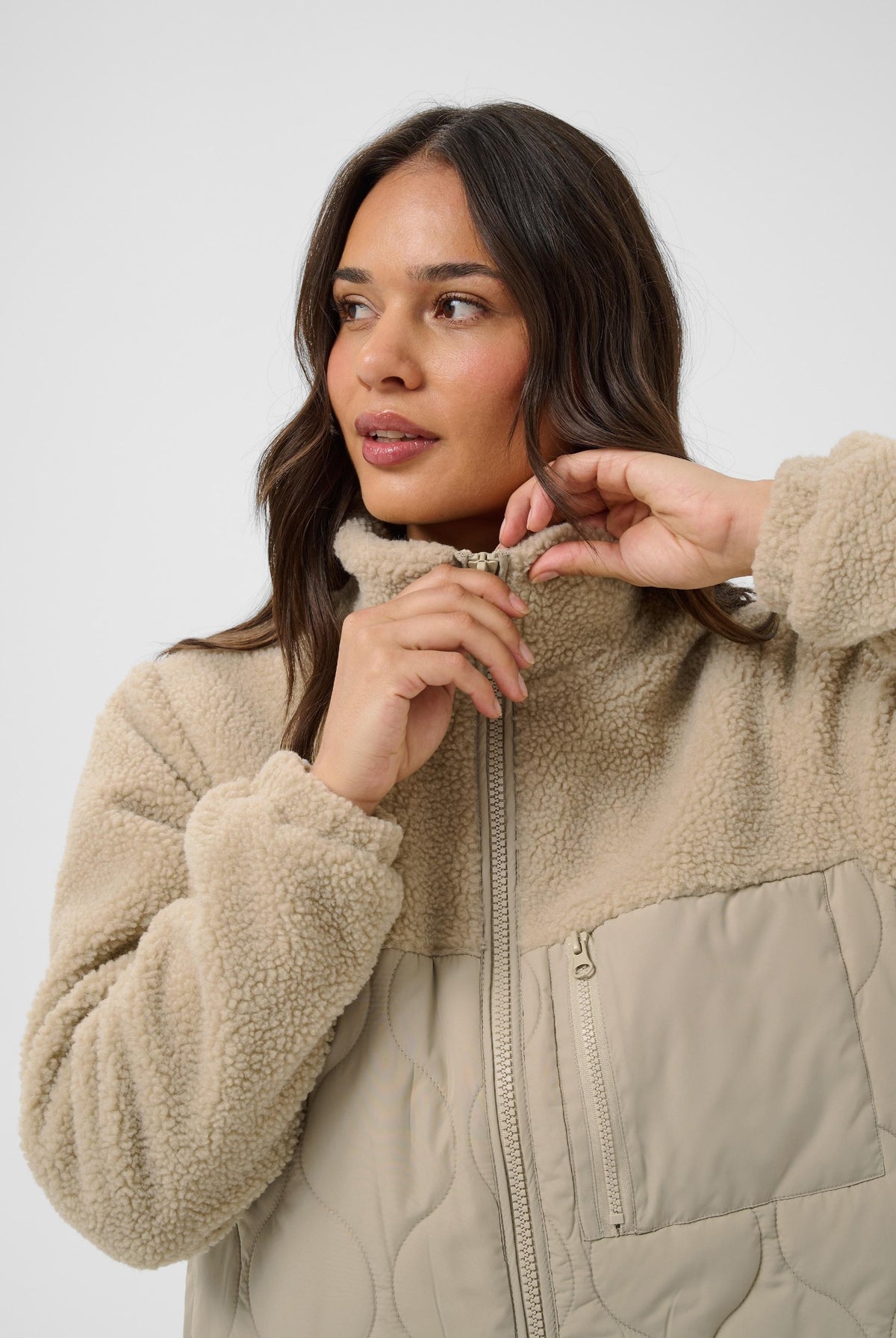 KAgracelyn Jacket Feather Gray/Chalk - 1000260 - 10512279