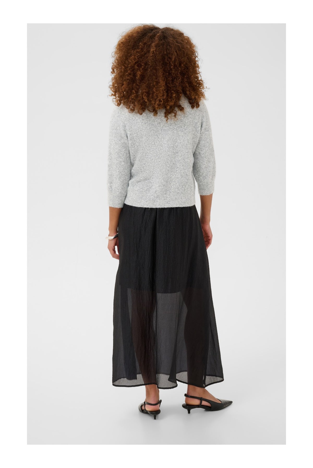 KAselly Pullover Grey Melange - 100123 - 10512296
