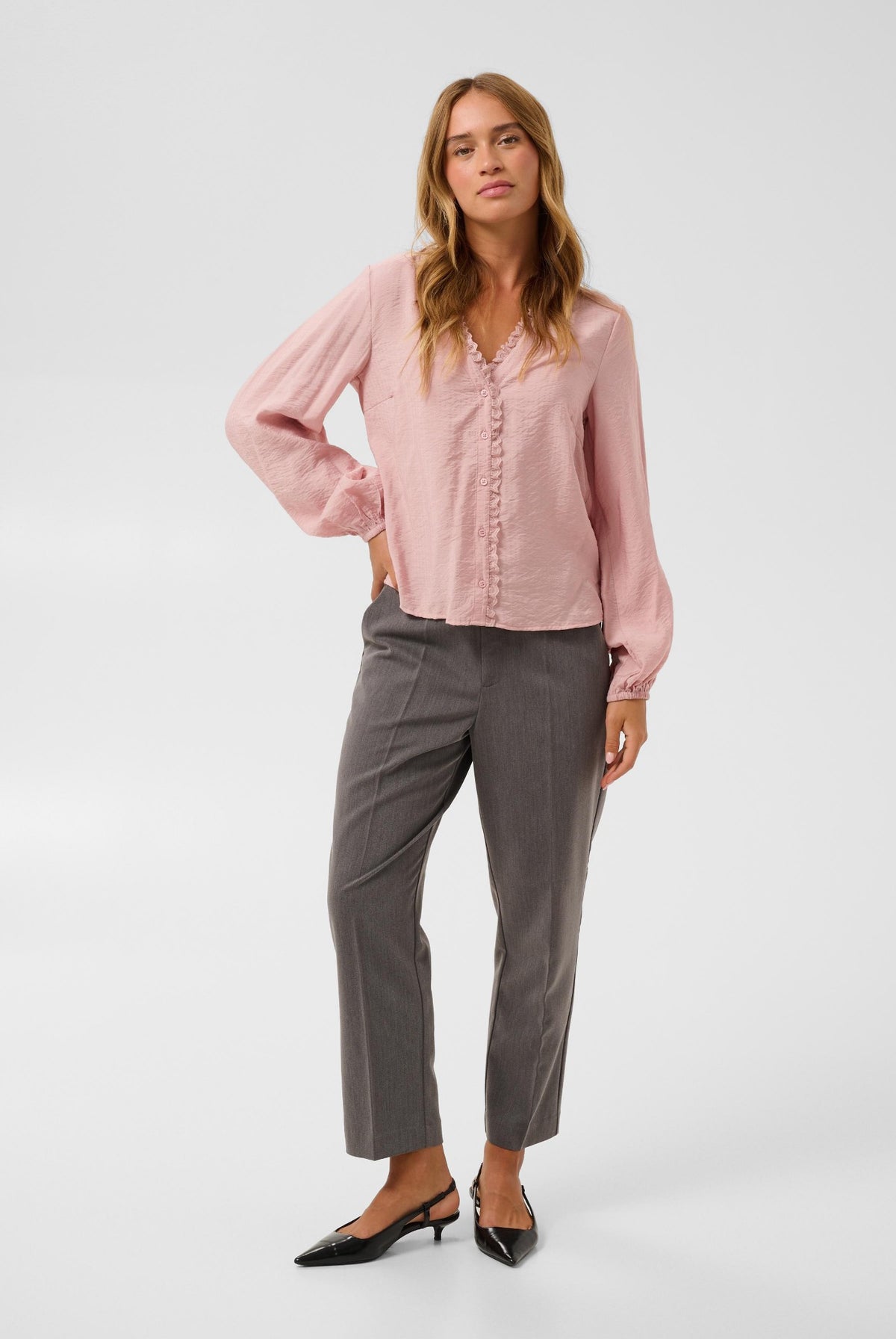 KAsollie blus Pale Mauve - 151607 - 10512368