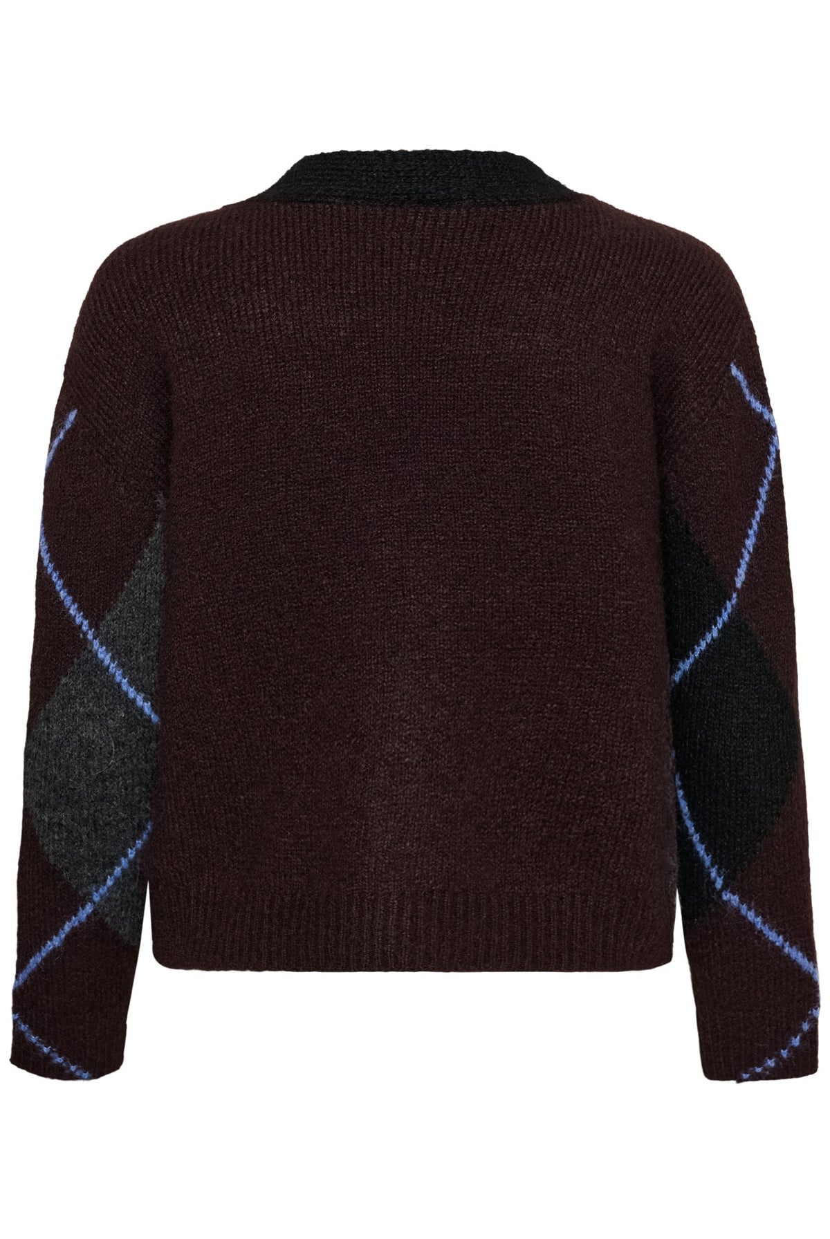 KAgrith Cardigan Mörkgrå melange / Fudge - 10 - 10512617