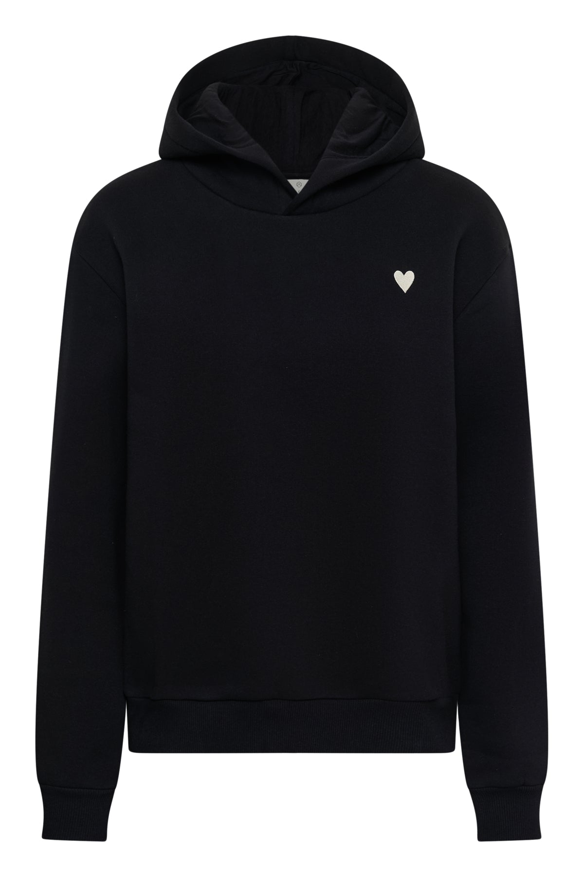 KAliddy Hoodie Svart M/ Vitt Hjärta - 1000432 - 10512889