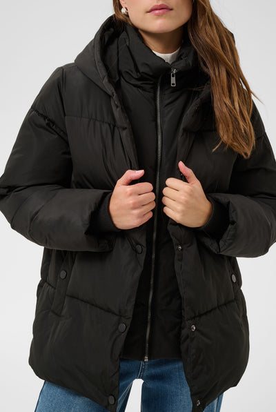 KAyrsa vadderad jacka svart djup - 100121 - 10513020 Thumbnail