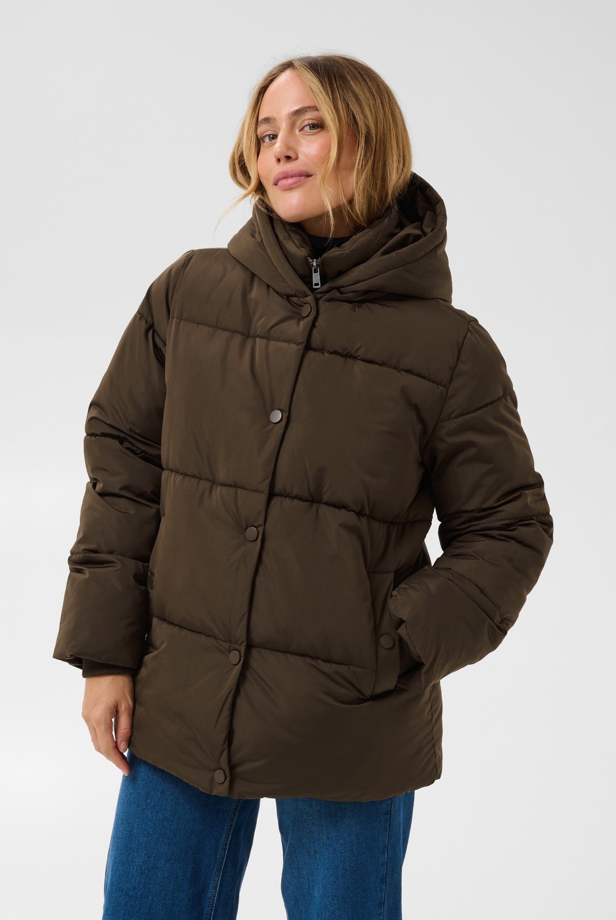 KAyrsa Padded Jacket Chocolate Brown - 190912 - 10513020