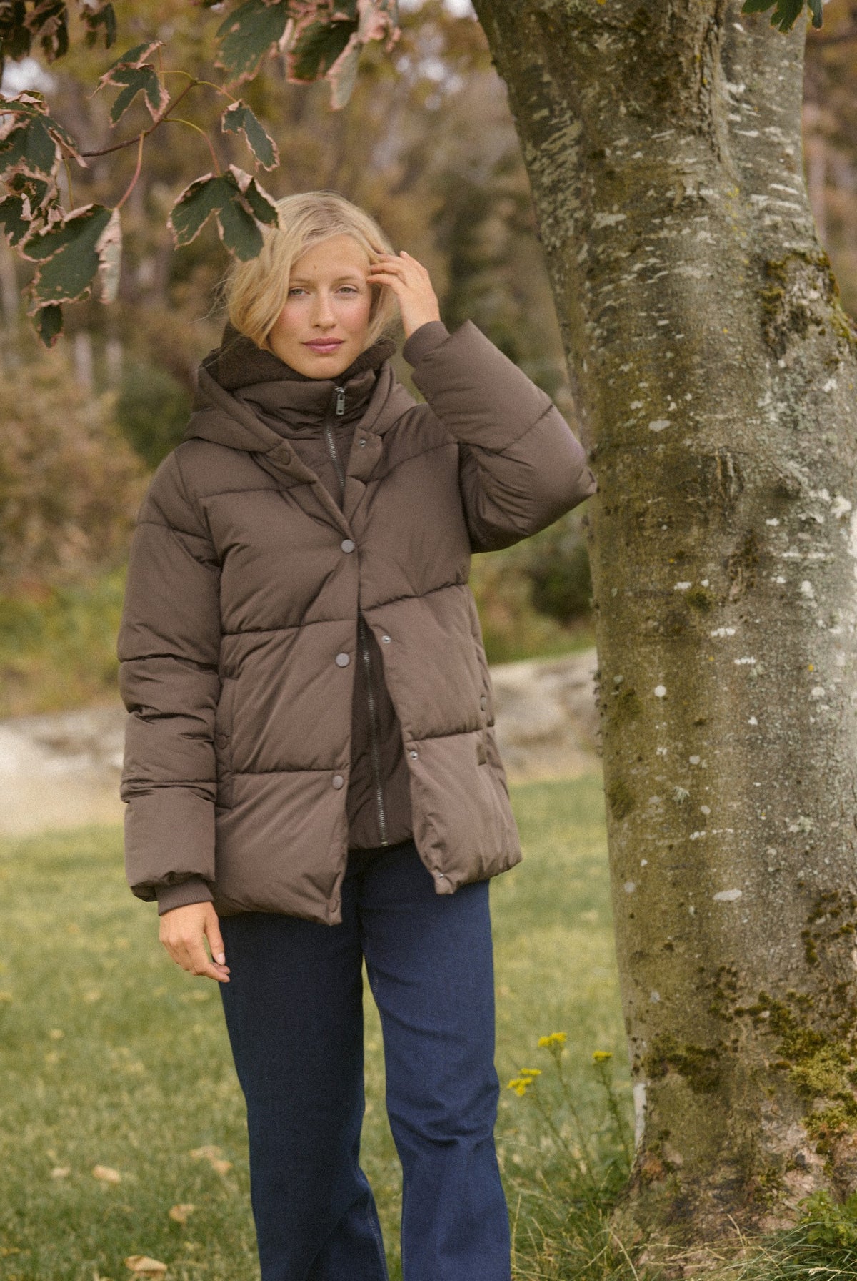 KAyrsa Padded Jacket Chocolate Brown - 190912 - 10513020