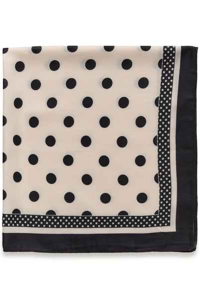 KAdaphne Scarf Chalk/Black Dot - 1000626 - 10513029 Thumbnail