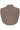 KAbine rutig krage Coffee Bean/Chalk Checks - 100 - 10513031