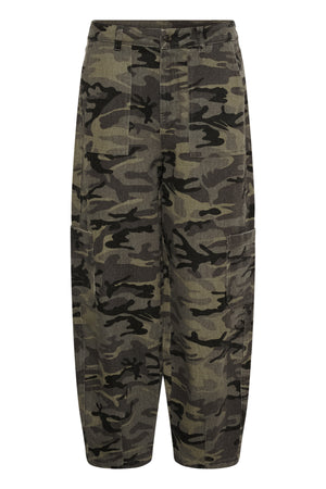 KAlilana Cargo Pants Grå / Beige Camouflagemönster - 10513244