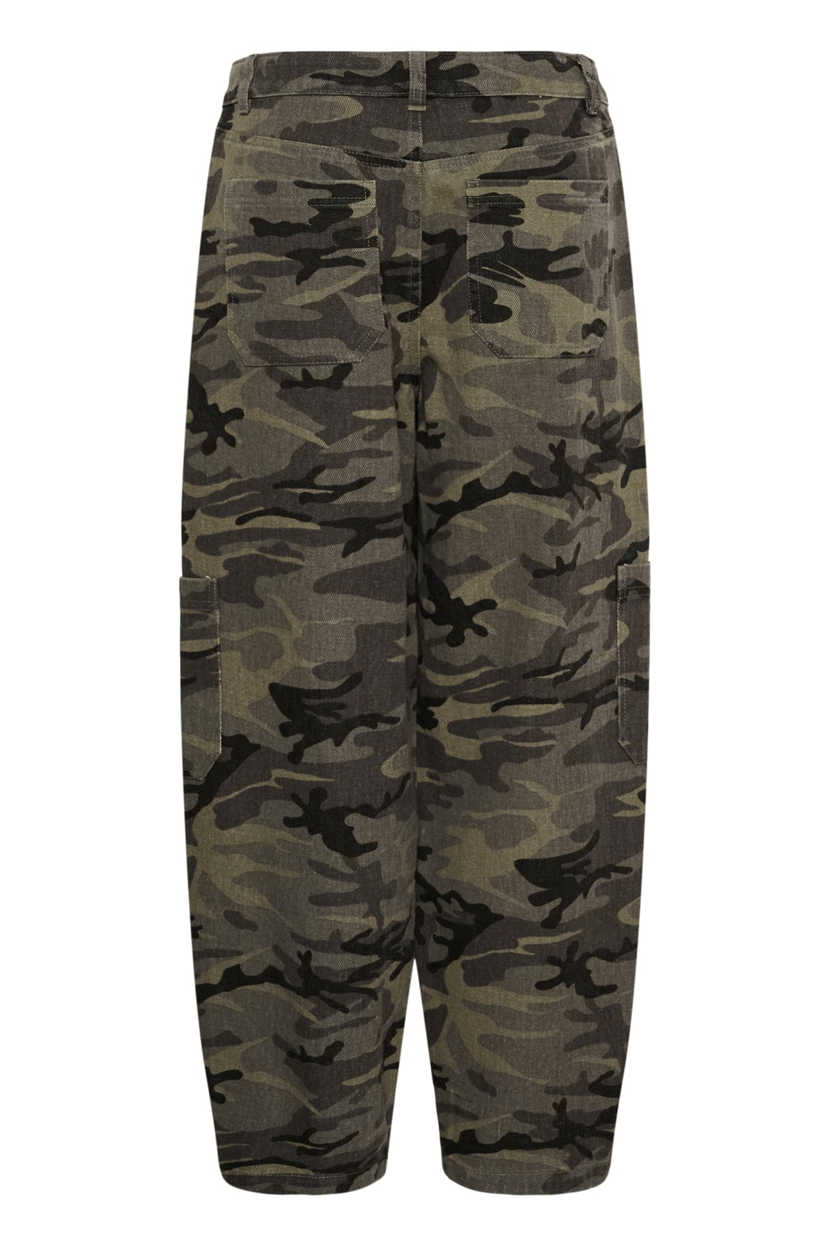 KAlilana Cargo Pants Grå / Beige Camouflagemönster - 10513244