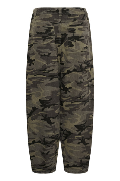 KAlilana Cargo Pants Grå / Beige Camouflagemönster - 10513244 Thumbnail