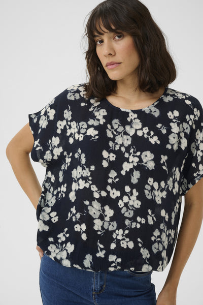 KAlokia Blouse 10551852 Marine Flower Thumbnail