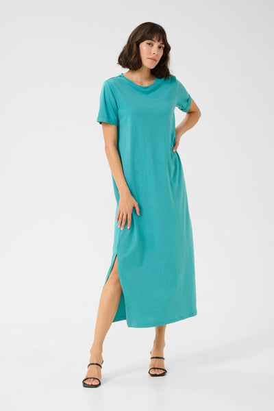 KAcelina Klänning Teal - 10551884 Thumbnail