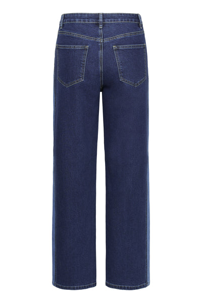 KAsandra High Waist Jeans Medium Blue Denim - 10552390 Thumbnail