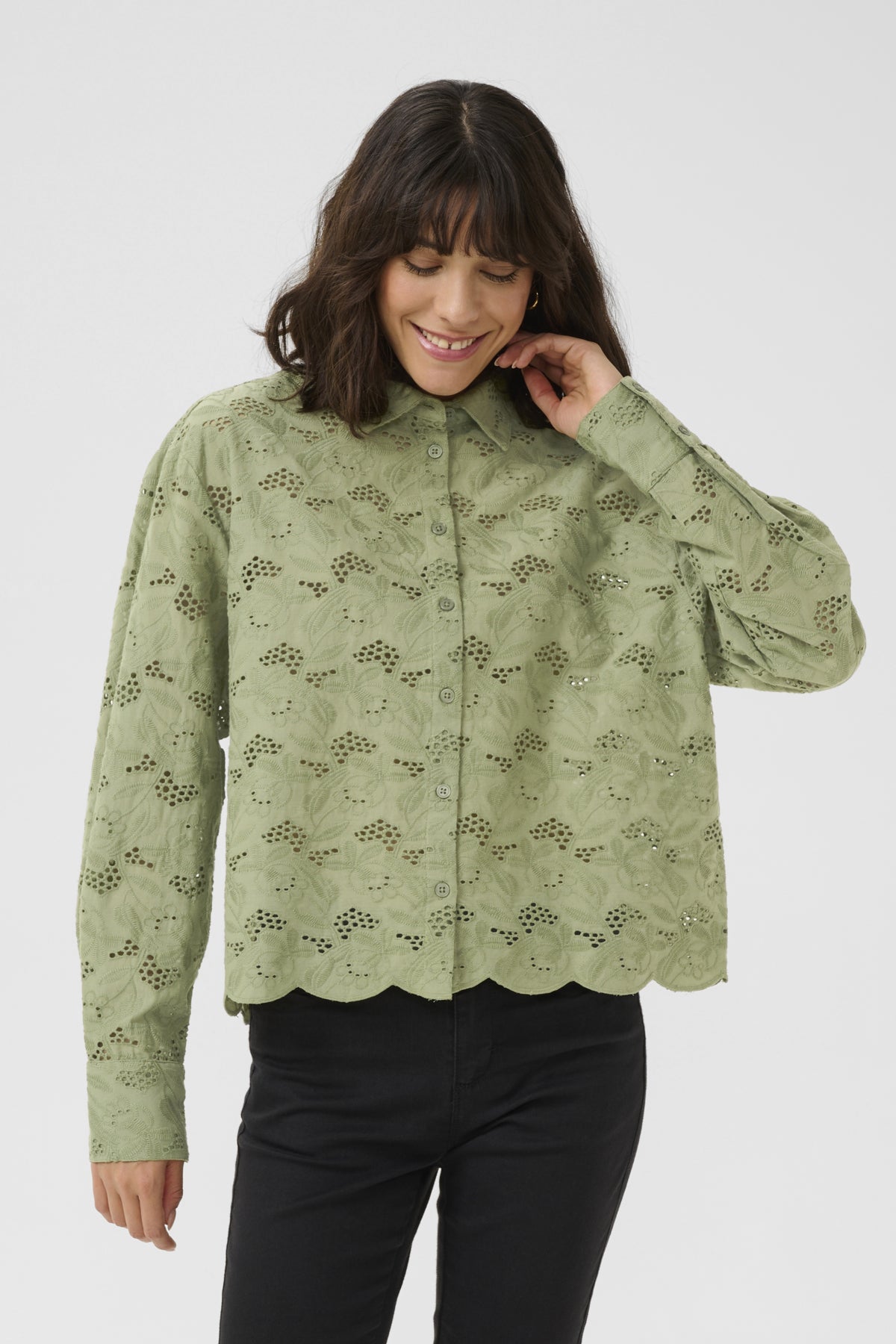 KAtura Skjorta Oil Green - 10552404