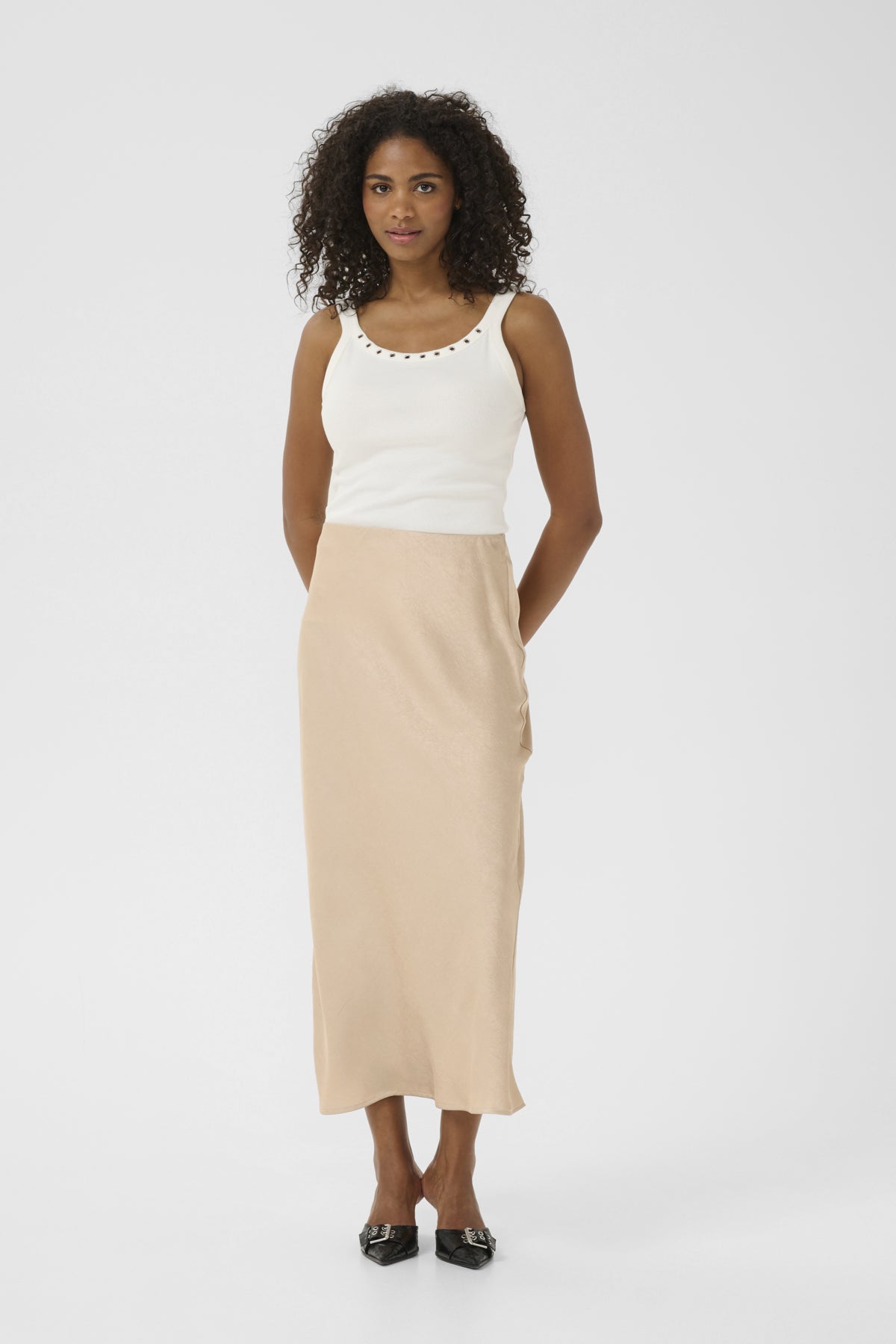 KAmolly Skirt Feather Grey CC - 10552422