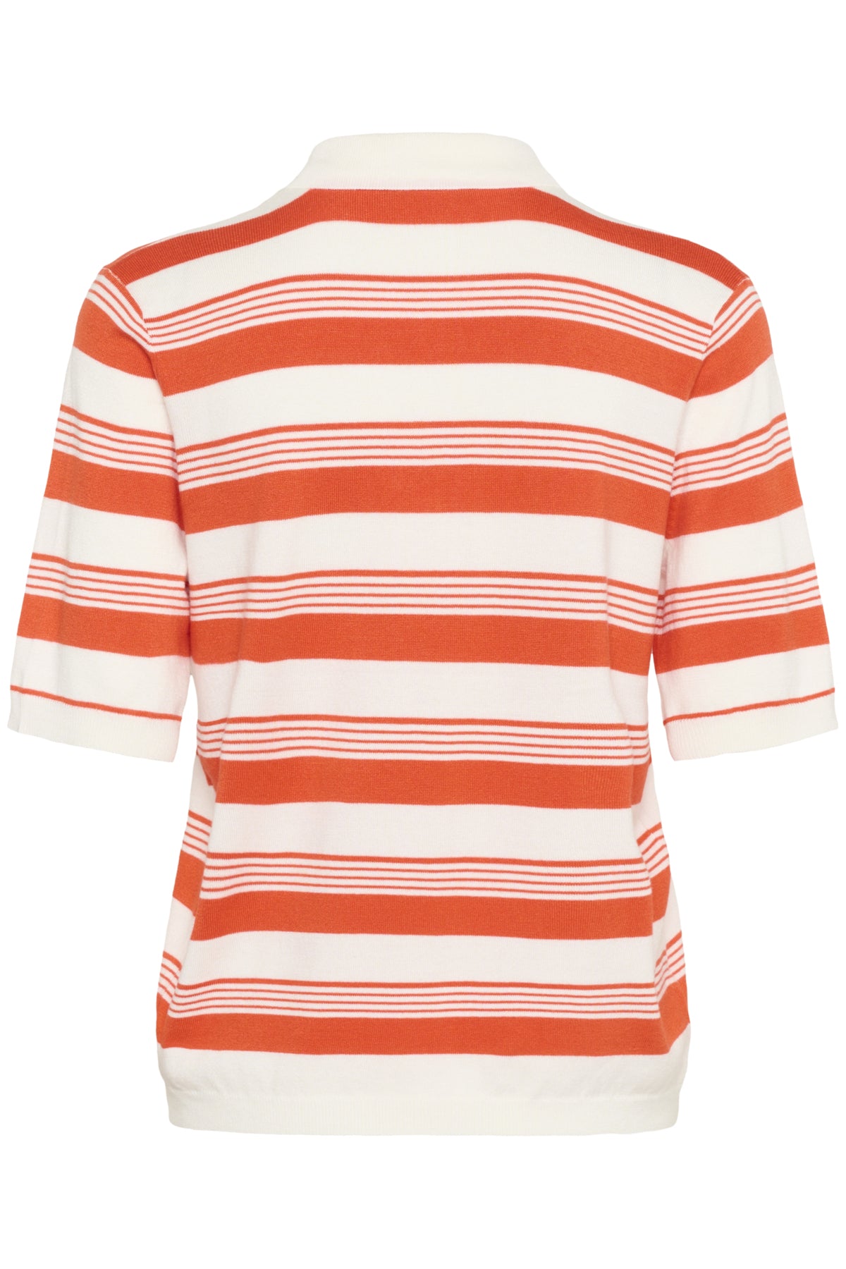 KAlizza Basic Polo Pullover Grenadine M. Chalk multi-ränder - 10552426