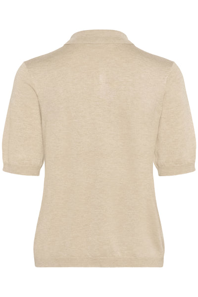 KAlizza Basic Polo Pullover Feather Gray Melange - 10552426 Thumbnail