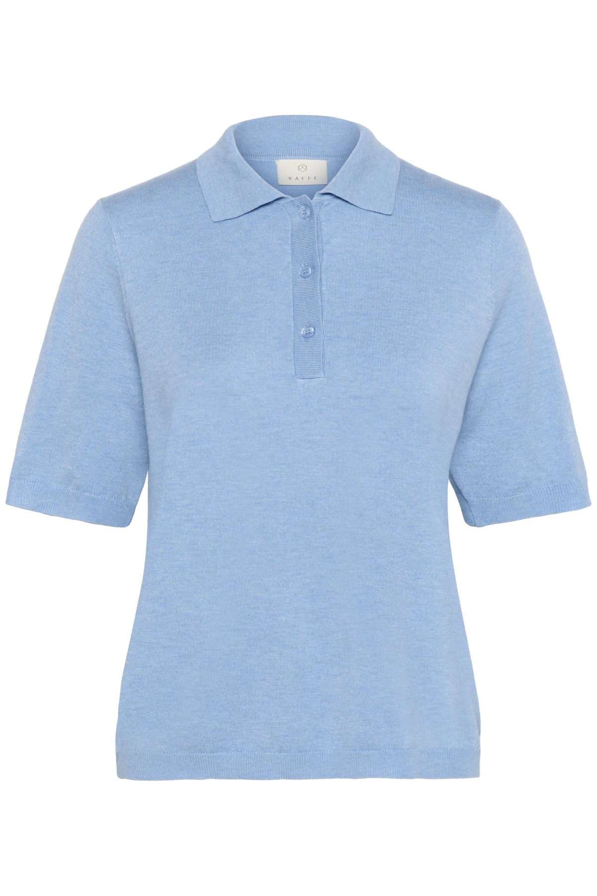 KAlizza Basic Polo Pullover Vista Blue Melange - 10552426