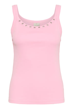 KAcarna Eyelets Tank Top Prism Pink - 10552428