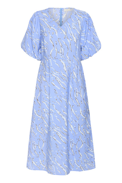 KAhannah Midi-klänning Vista Blue W.Nantucket AOP - 10552439 Thumbnail