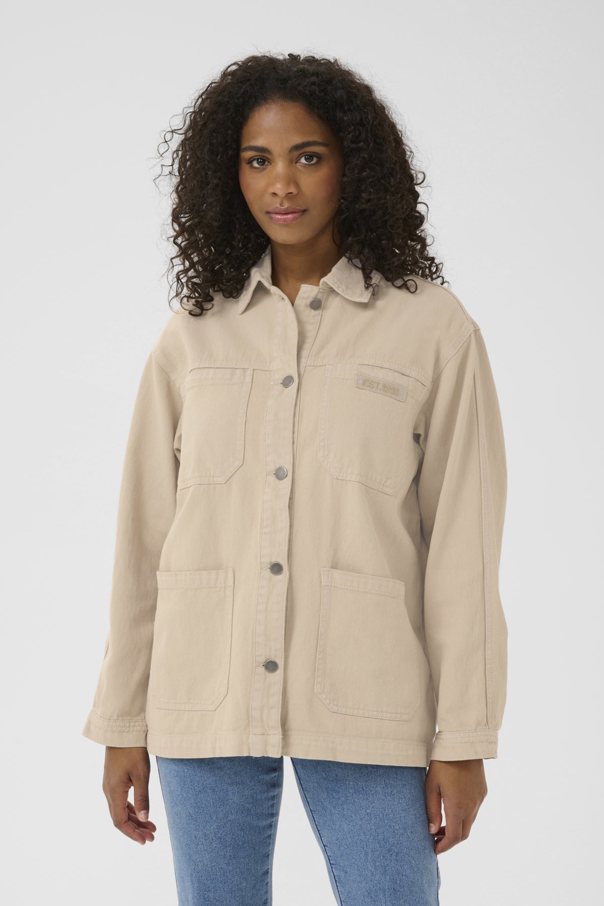 KAorion Skjortjacka Feather Gray - 10552441