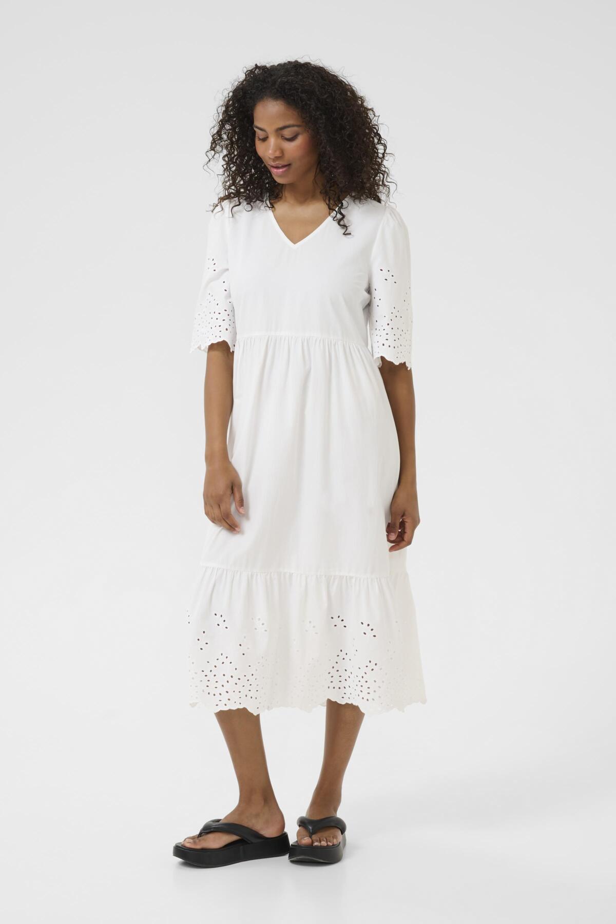 KAlouisa Midi Dress Chalk - 10552443