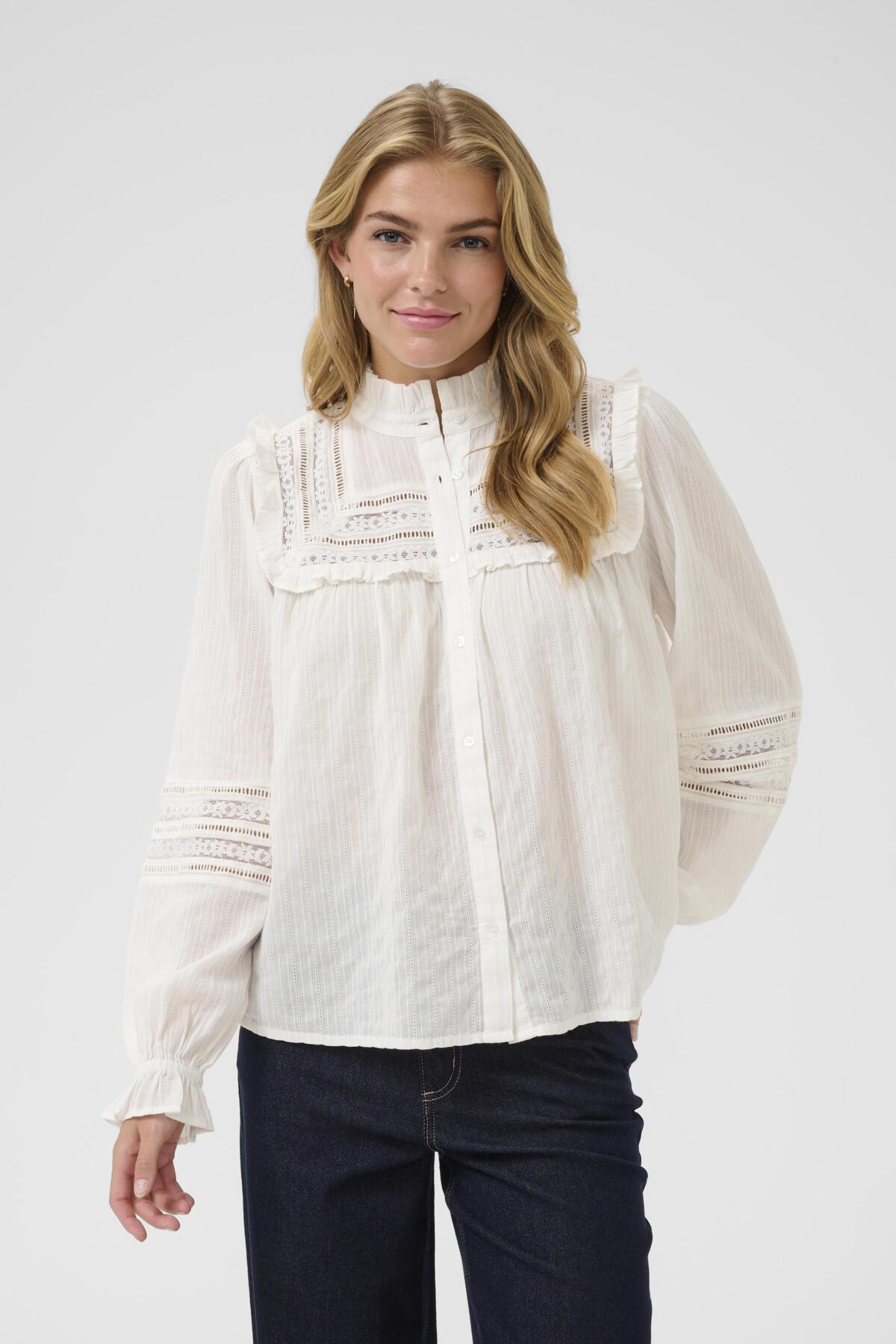 KAjess Skjorta Chalk - 10552482