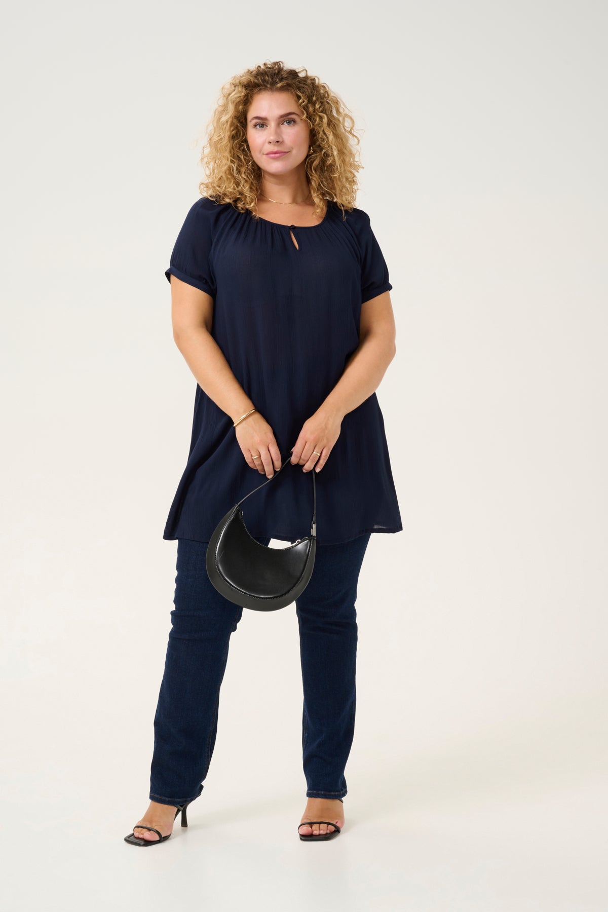 KCami SS Tunic Midnight Marine