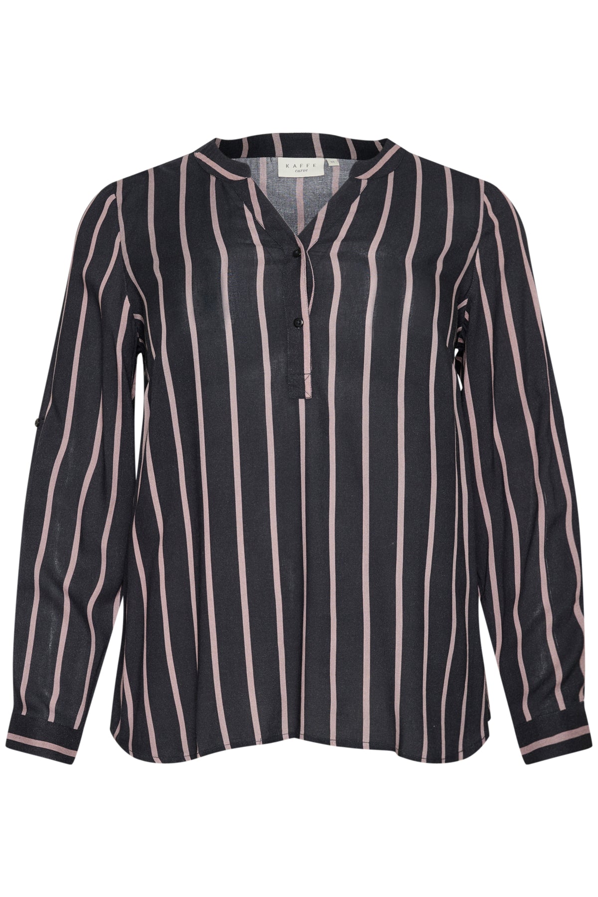KCsida Blouse Black / Steeple Grey Stripe - - 10580350
