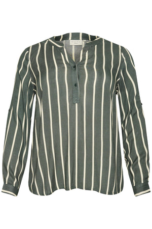 KCsida Blouse Garden Topiary/Turtledove Str. - 10580350
