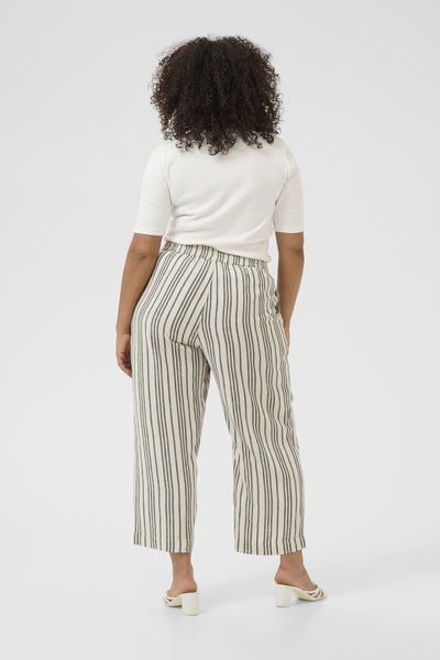 KCmille Cropped Pants Moonstruck / Black Stripe - 10583098 Thumbnail