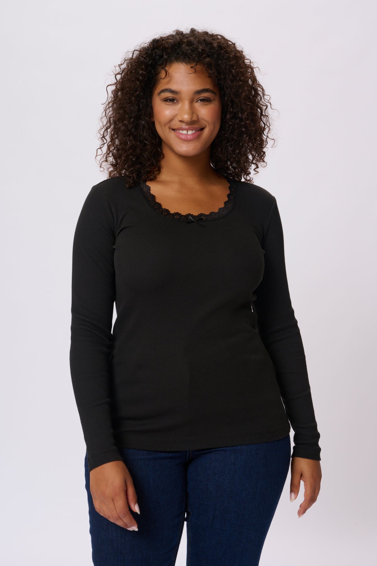 KCbritt LS Tshirt Black deep - 10583314