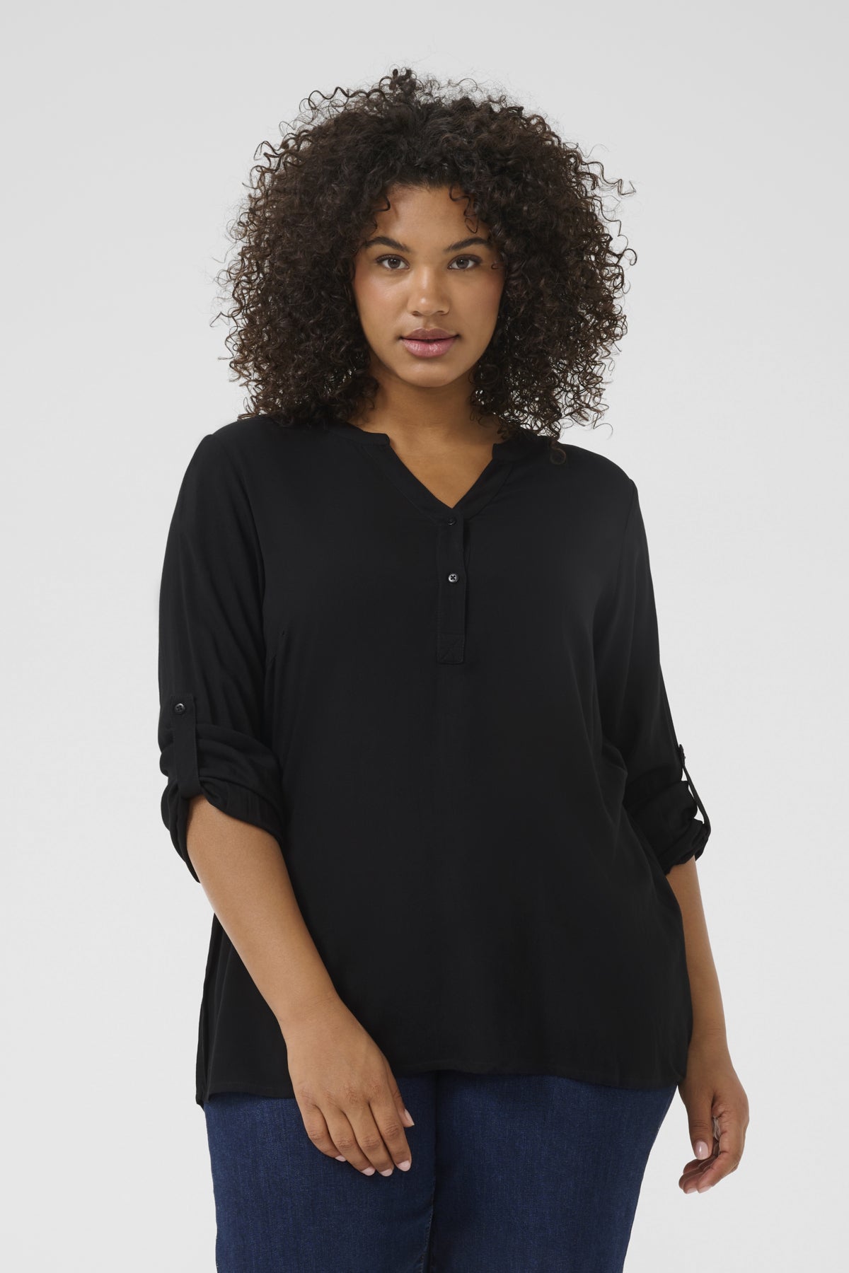 KCsida LS Blouse Black Deep - 100121 - 10583373