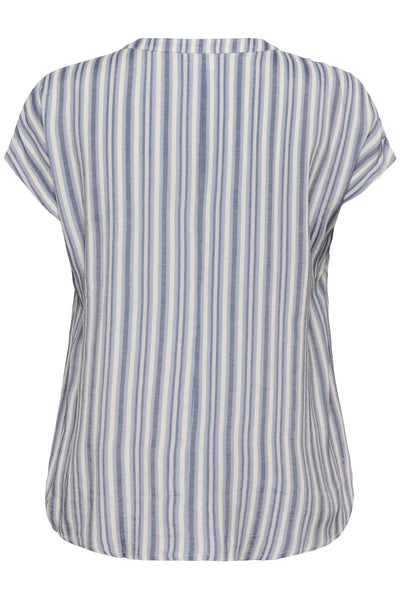 KCalia Blouse Blue/Chalk Stripe - 10583462 Thumbnail