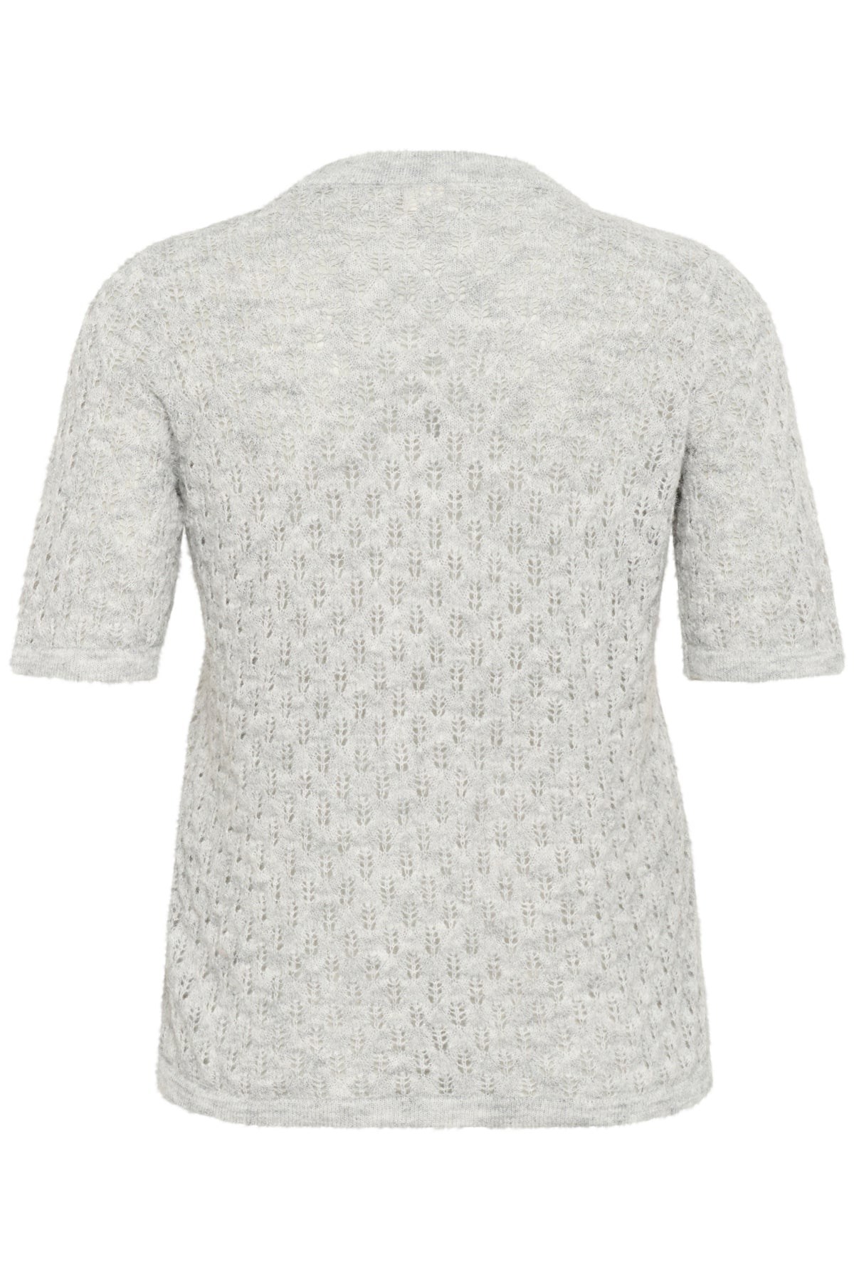 KCloura Pullover Ljusgråmelerad - 10583481