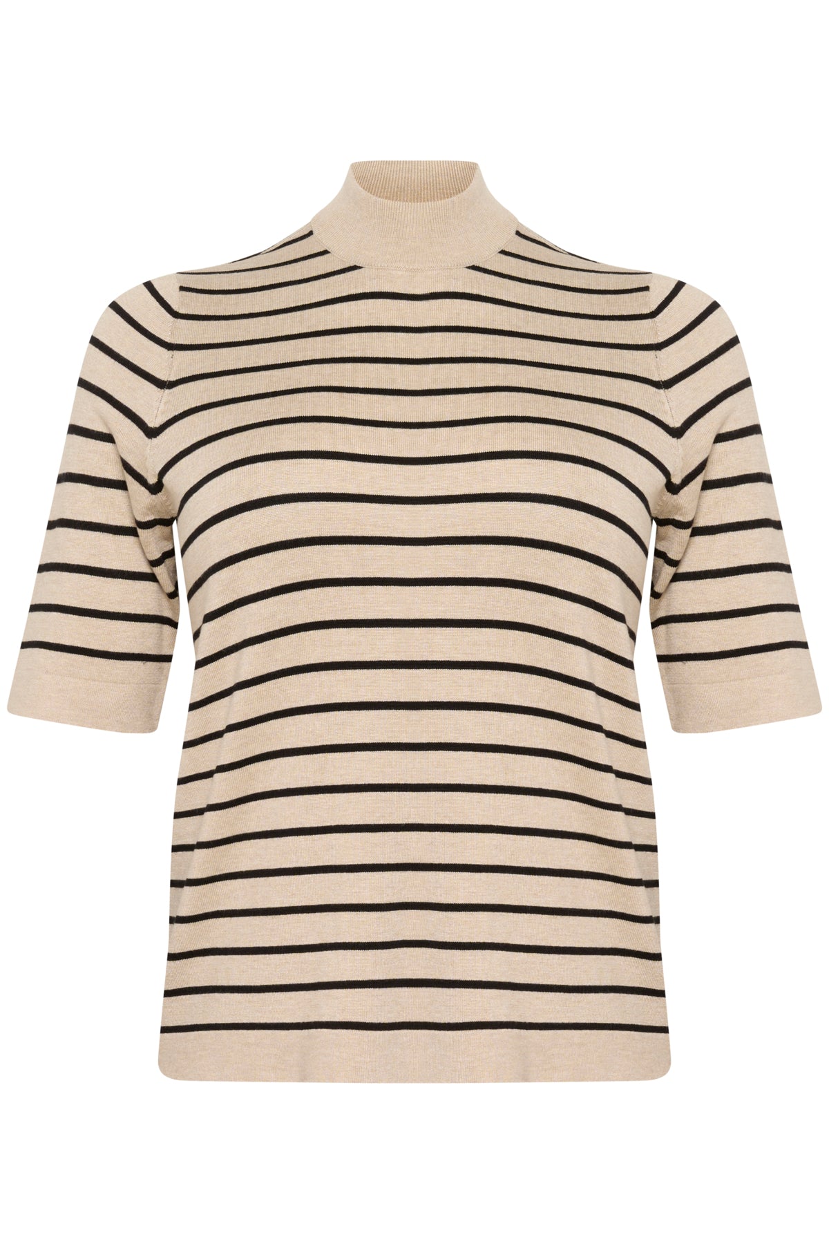 KClizzy Randig Polotröja Feather Gray / Black Stripe - 10583484