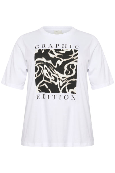 KCviva T-shirt Optical White/Graphic Square - 10583499 Thumbnail