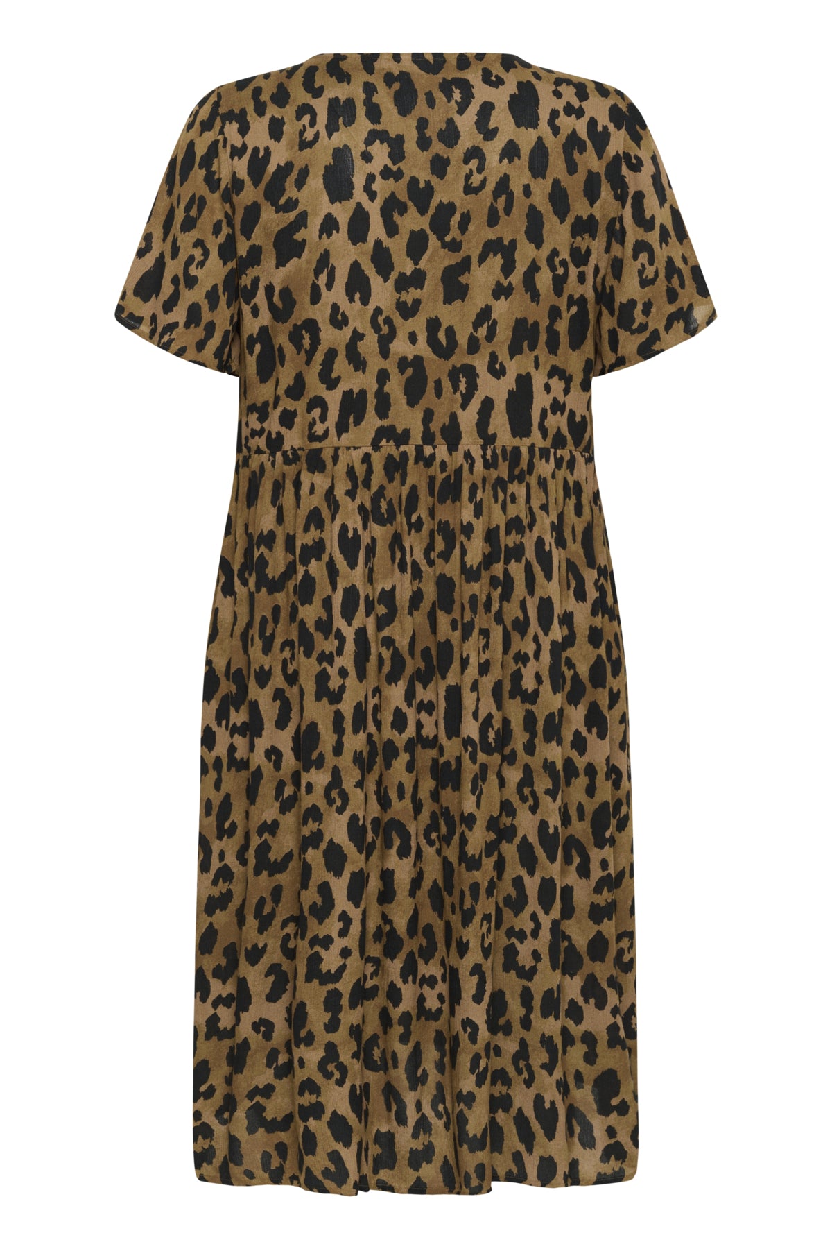 KCmolly Ami Klänning Brun Leopardmönster - 10583503