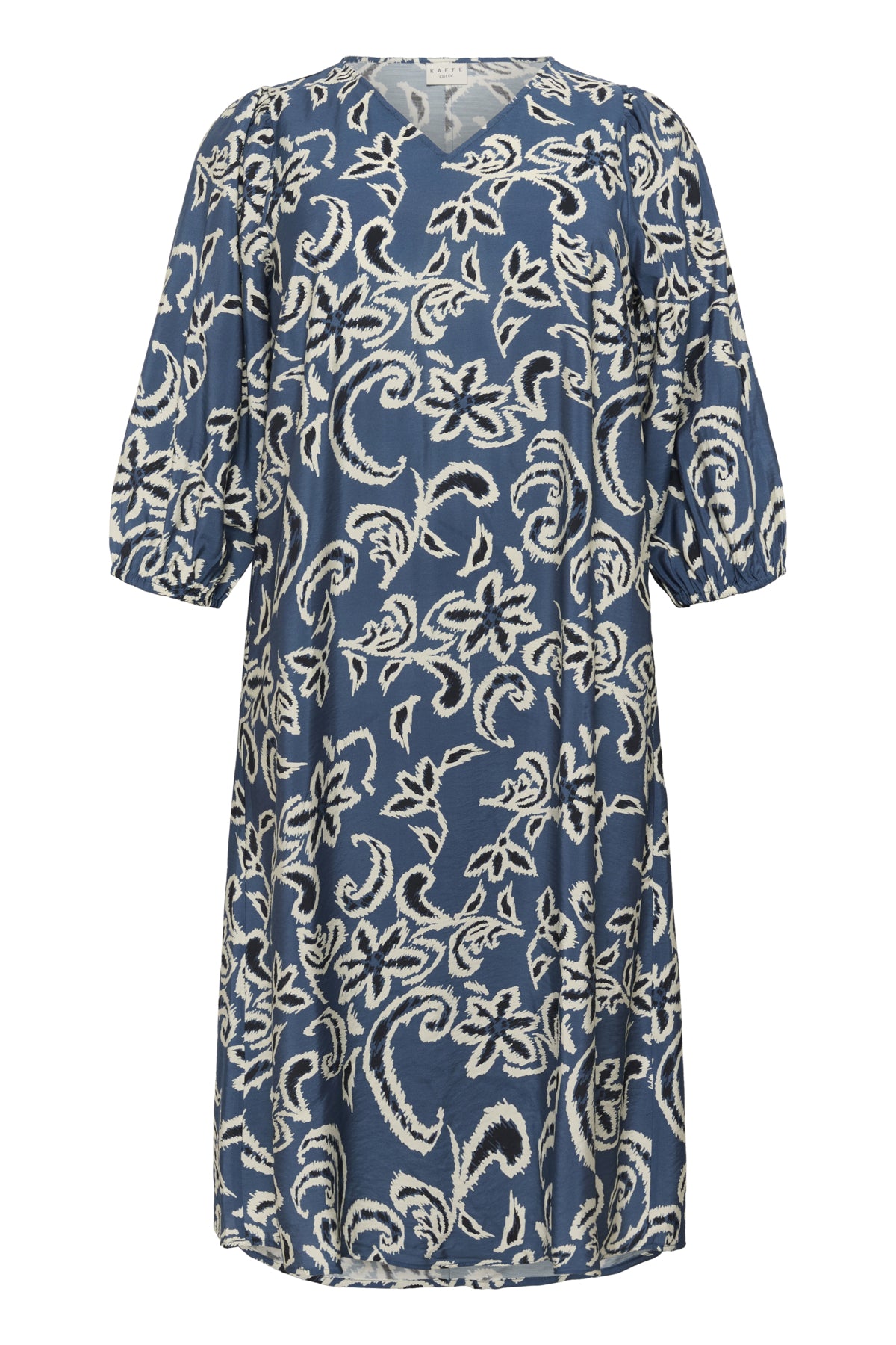 KCmahlia Klänning Bering Sea/White Paisley - 10583610