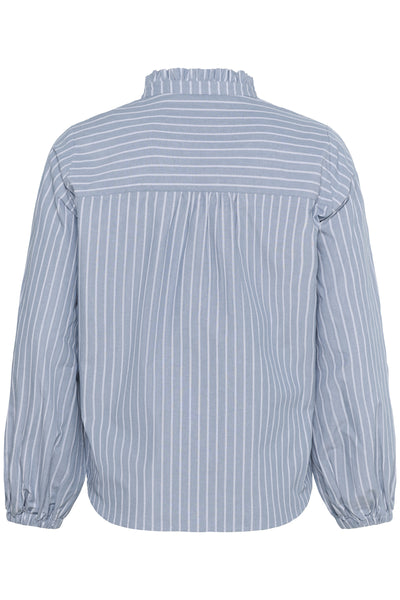 KCmelina Blouse Windward blue melange stripe - 10583625 Thumbnail