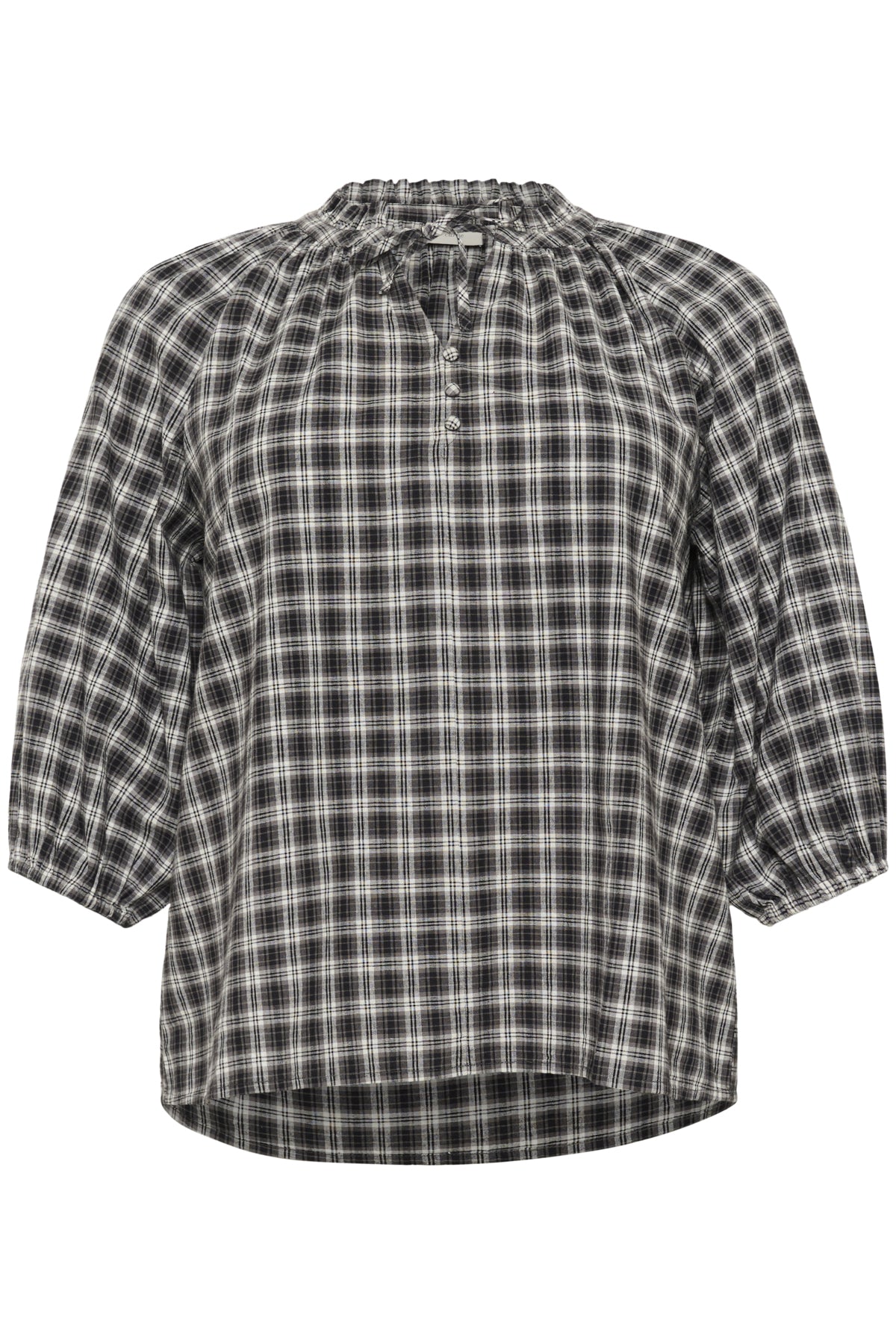KCelina Blus Svart/Grårutig - 10583644