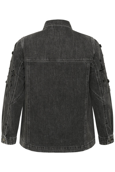 KCjaida Denim Jacket Mörkgrå tvättad denim - 10583648 Thumbnail