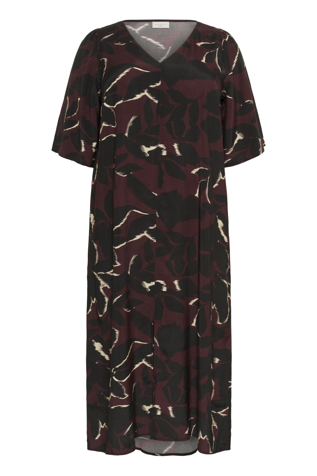 KCmilana Klänning Windsor Wine/Black Flower - 10583650
