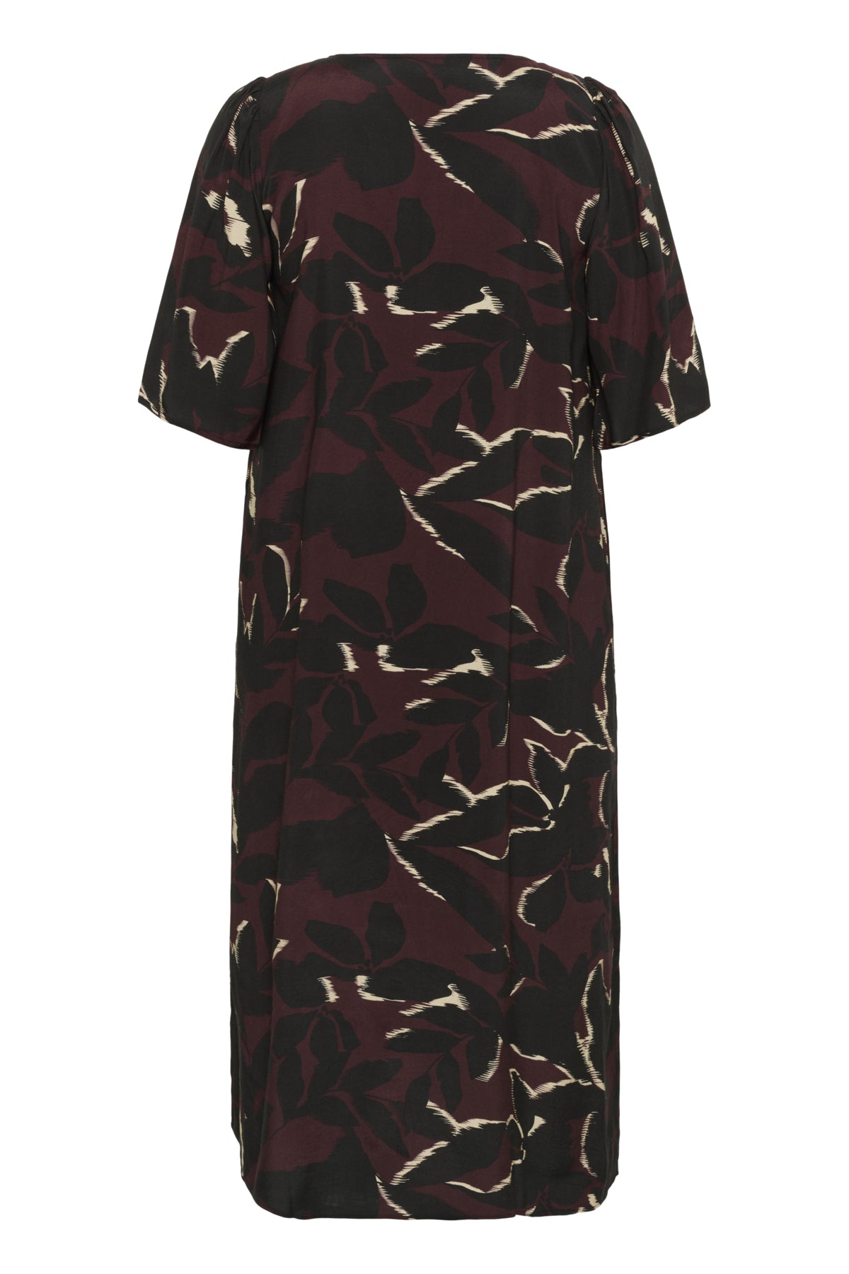 KCmilana Klänning Windsor Wine/Black Flower - 10583650