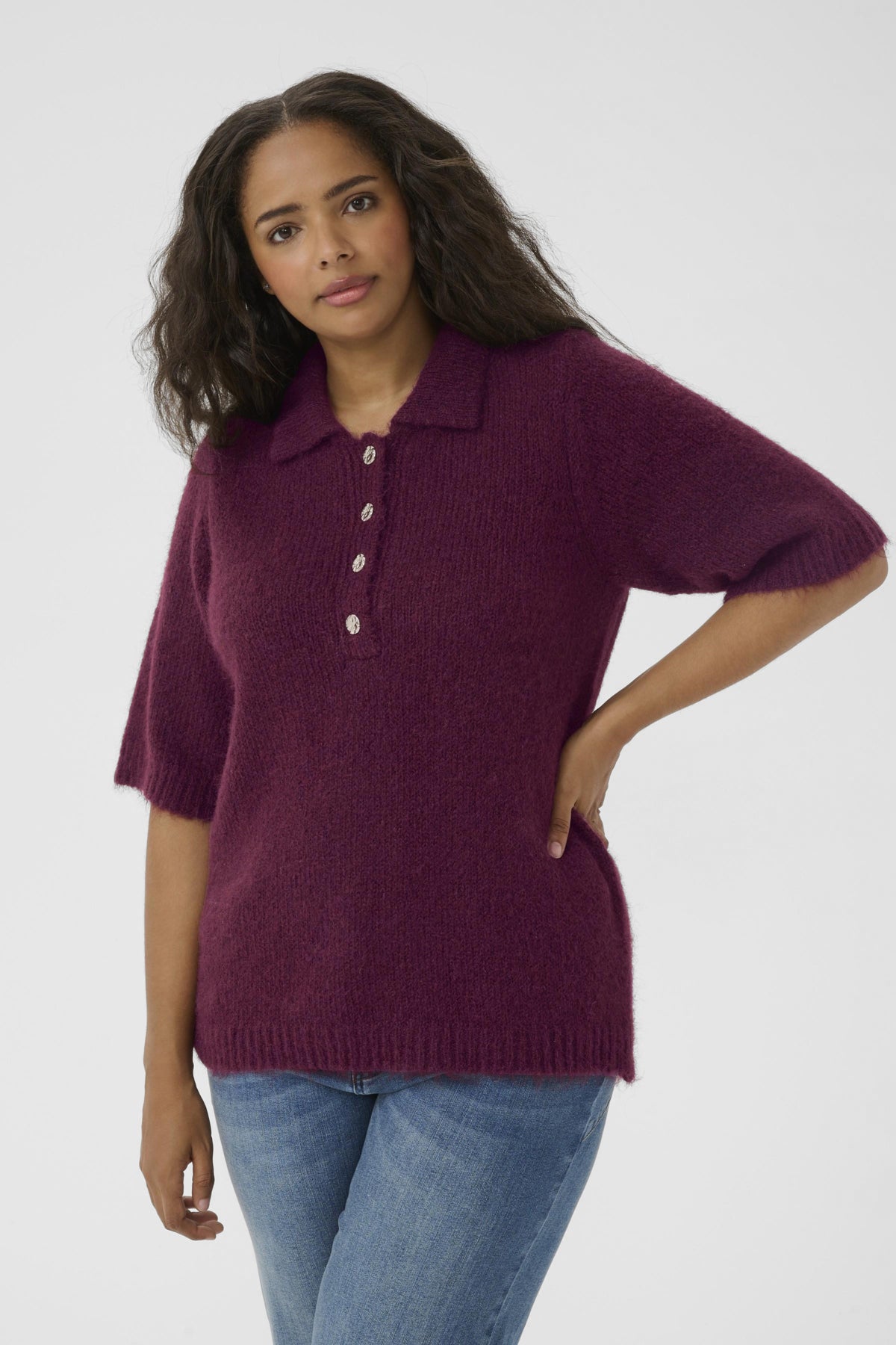 KCemilia Polo Pullover Windsor Wine - 10583653