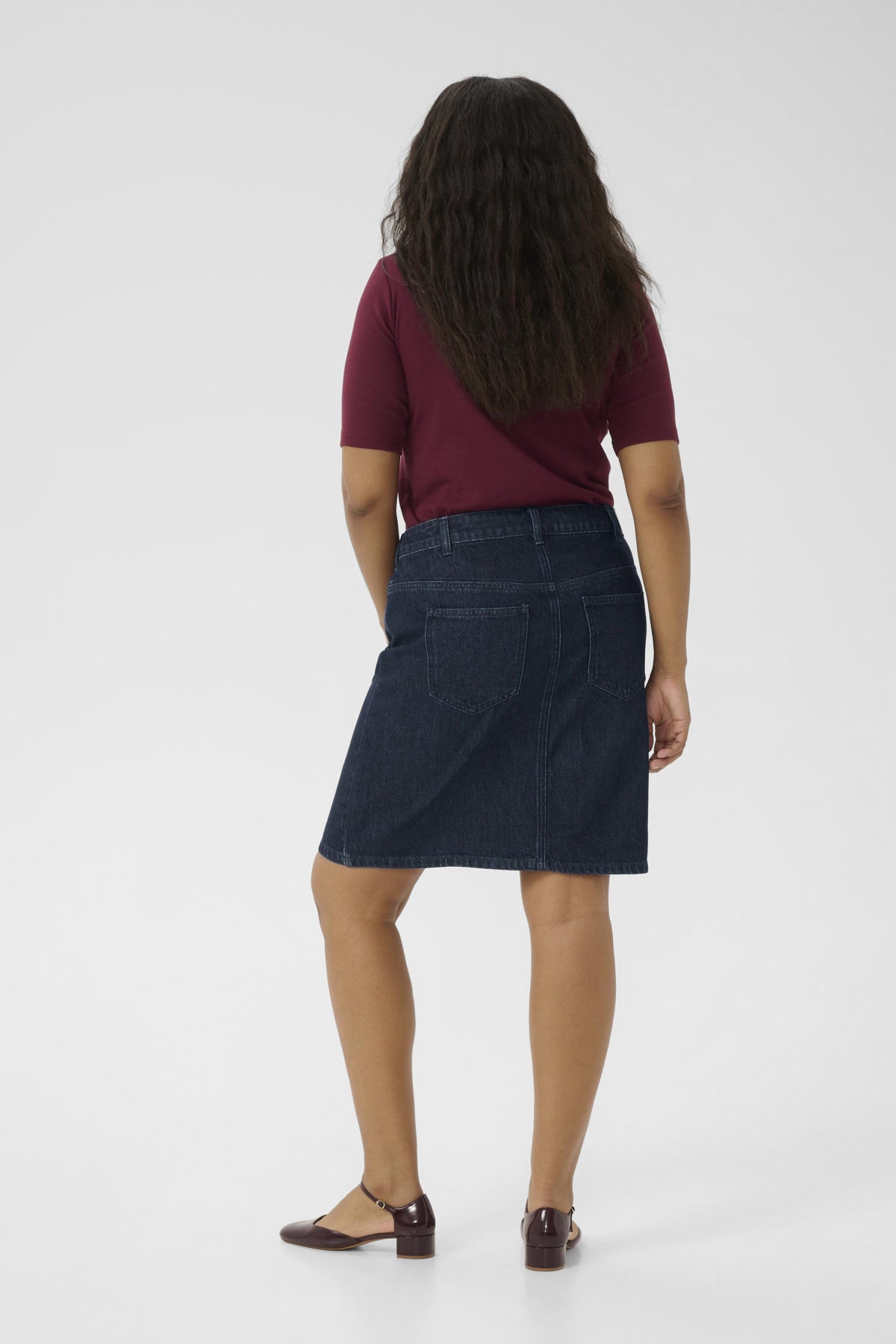 KCelisa Denimskirt Dark Blue Denim - 10583685