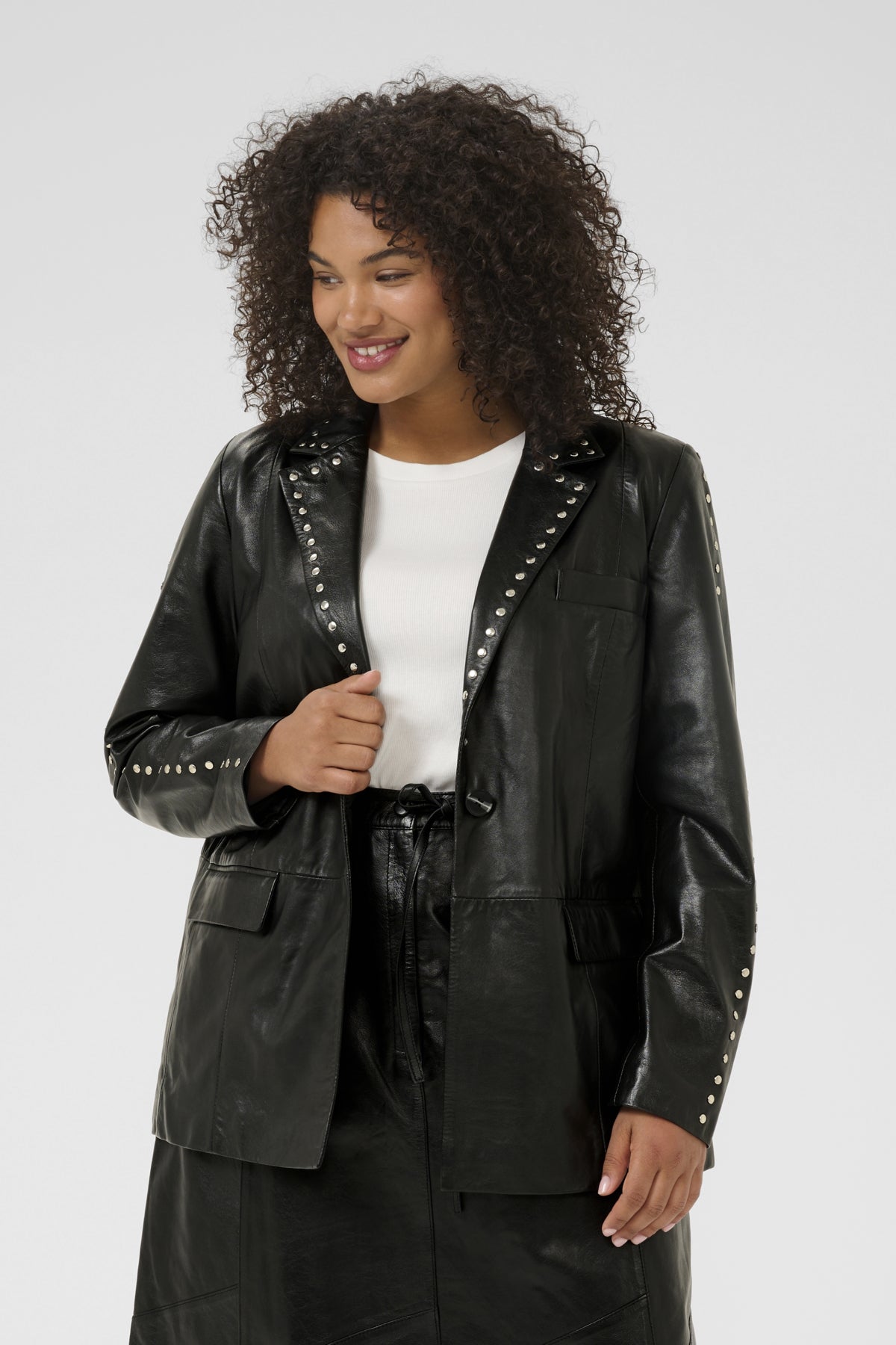 KCtera Läderblazer Svart deep - 10583695