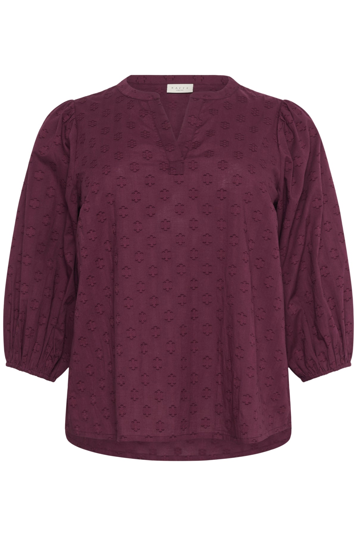 KCloulou Blouse 3/4 SL Windsor Wine - 10583706