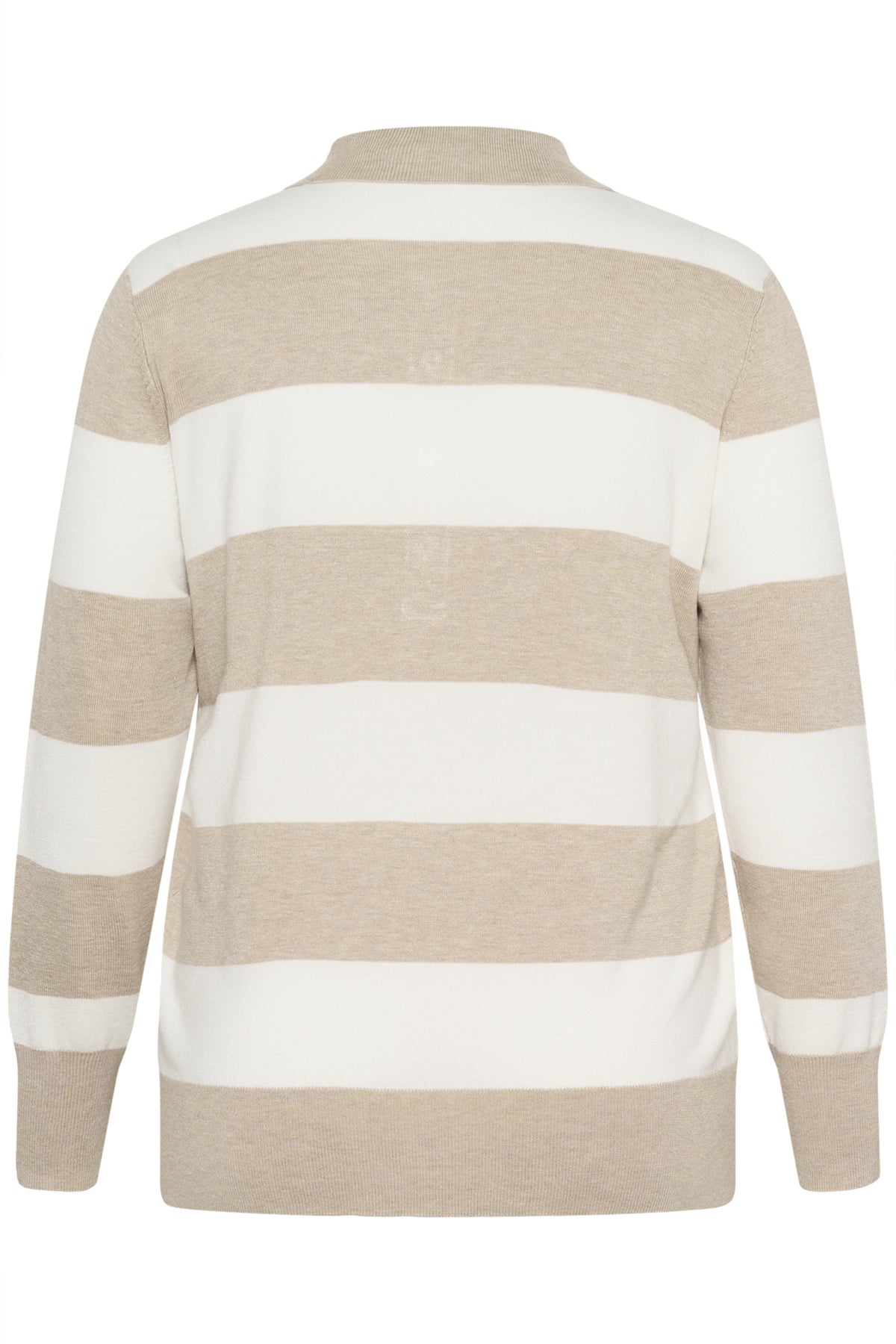 KClizzy Randig Polotröja Feather Gray / Chalk Stripe - - 10583718